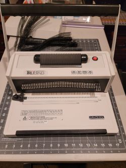 TruBind TB-S20A Coil Binding Machine