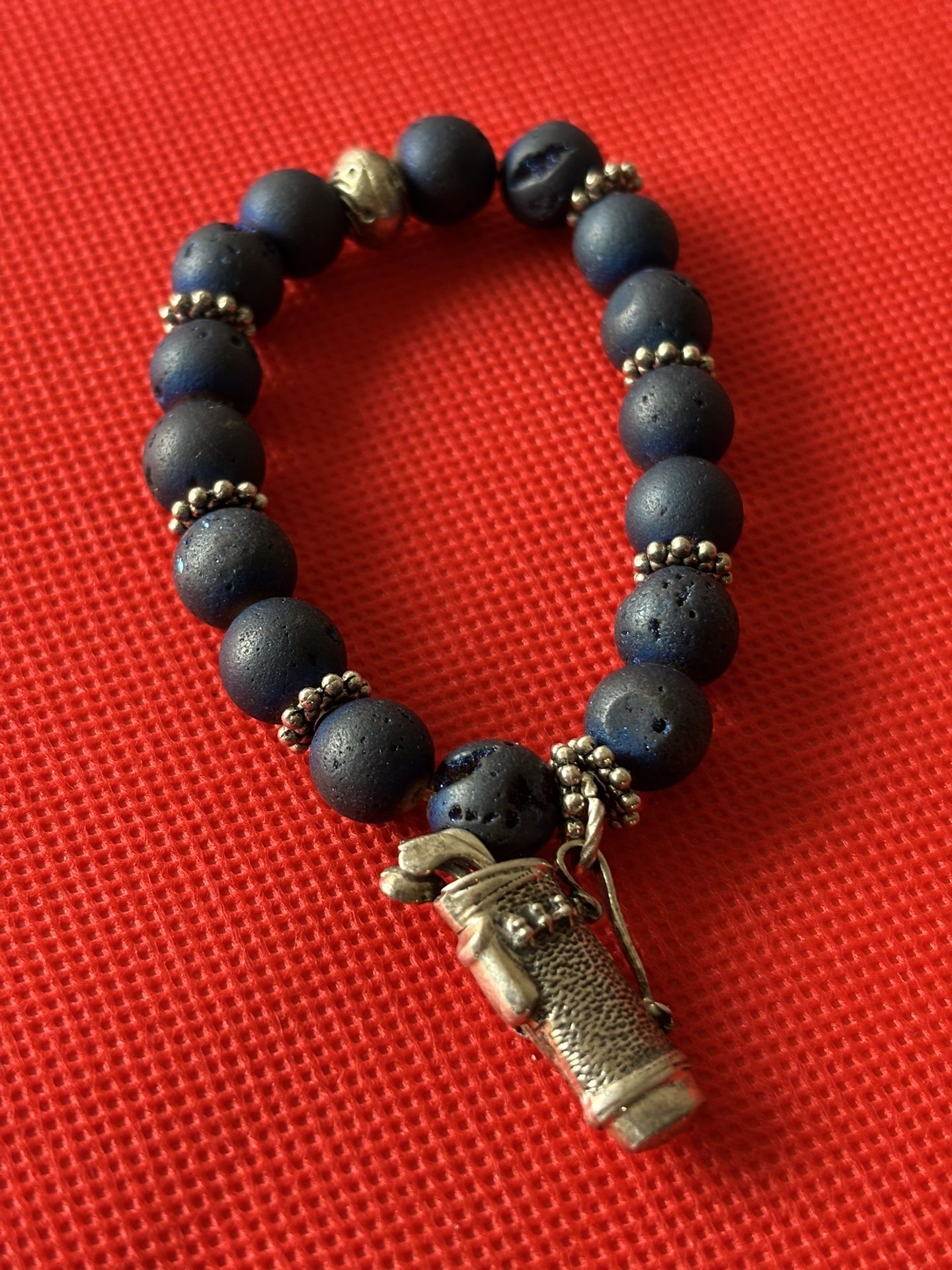 Beads Bracelet with Golf charms