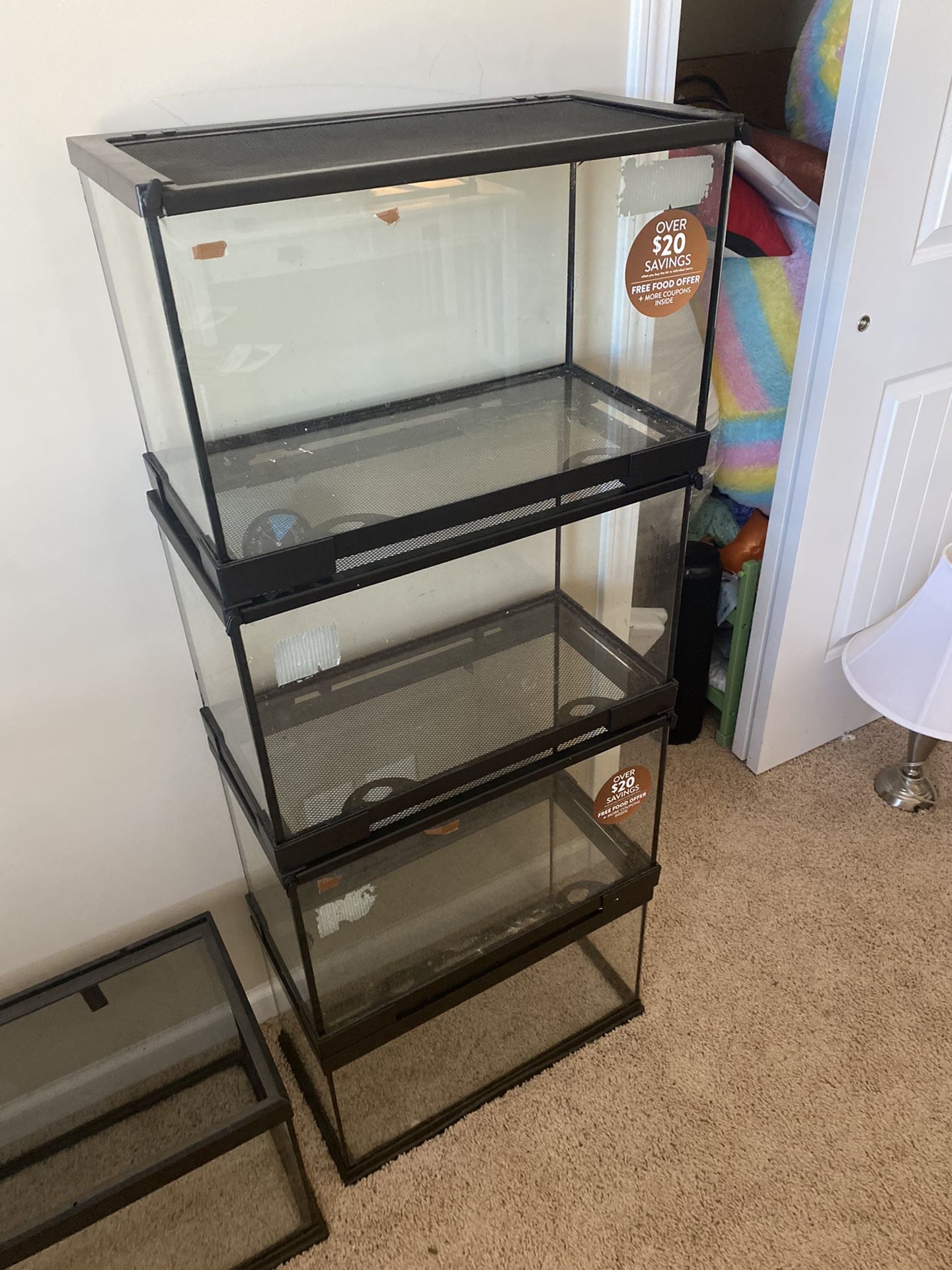 4 Reptile TANKS