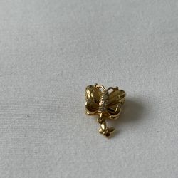 Gold Butterfly Pandora Charm
