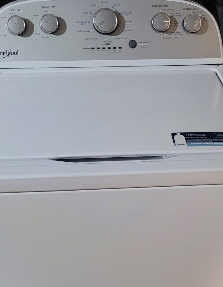 WHIRLPOOL WASHER WILL DELIVER AND HOOK UP