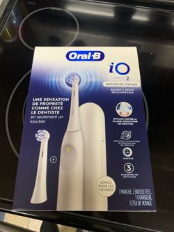 BRAND NEW!Oral-B I-O series 2 travel edition