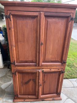 Wood Armoire