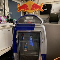 Collictable Red Bull Fridge Best Offer Serious Buyers Only As Is 