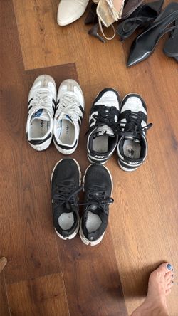 Nike, Adidas Samba, QC shoes