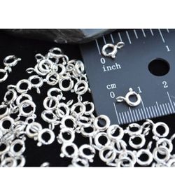 Spare Jump Clasp [3pcs.] .925 Set Of 3 O Ring Clasps 