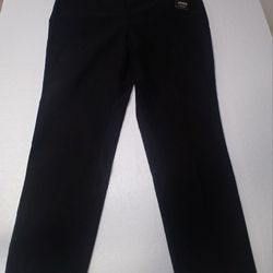 Jones New York Pants Womens XL Black Slim Ankle Stretch Signature Career Work