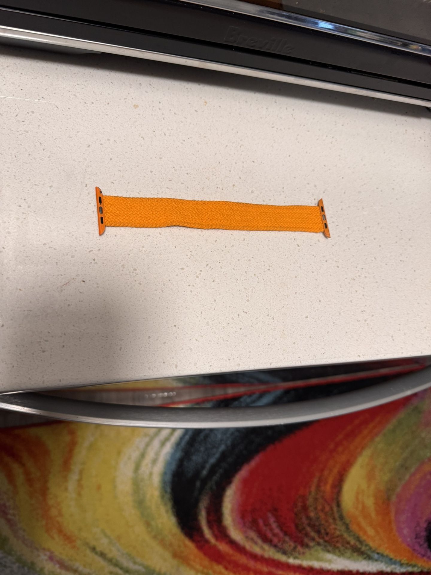 Orange Apple Watch Band