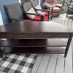 Wood Entertainment Center 