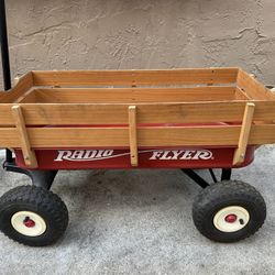 Radio Flyer All-Terrain Steel & Wood Wagon