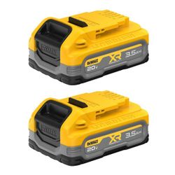 2 Pack Dewalt 20v MAX XR Power Stack Lithium-Ion 3.5 Ah Battery Packs Brand New Meet up in Seattle / Burien Only Yes Available