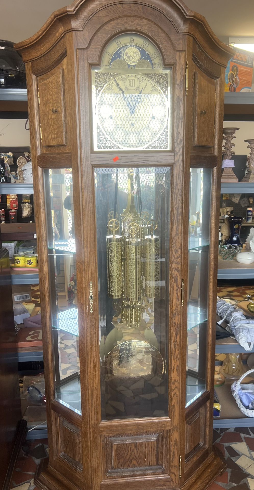 Original Kieninger Grandfather Clock
