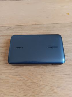 Ugreen 20000mAh 100W Nexode Power Bank, USB C 3-Port PD Fast Charging, Digital D