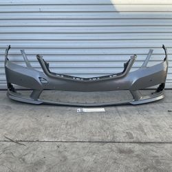 2011 2013 MERCEDES BENZ E CLASS FRONT BUMPER COVER OEM