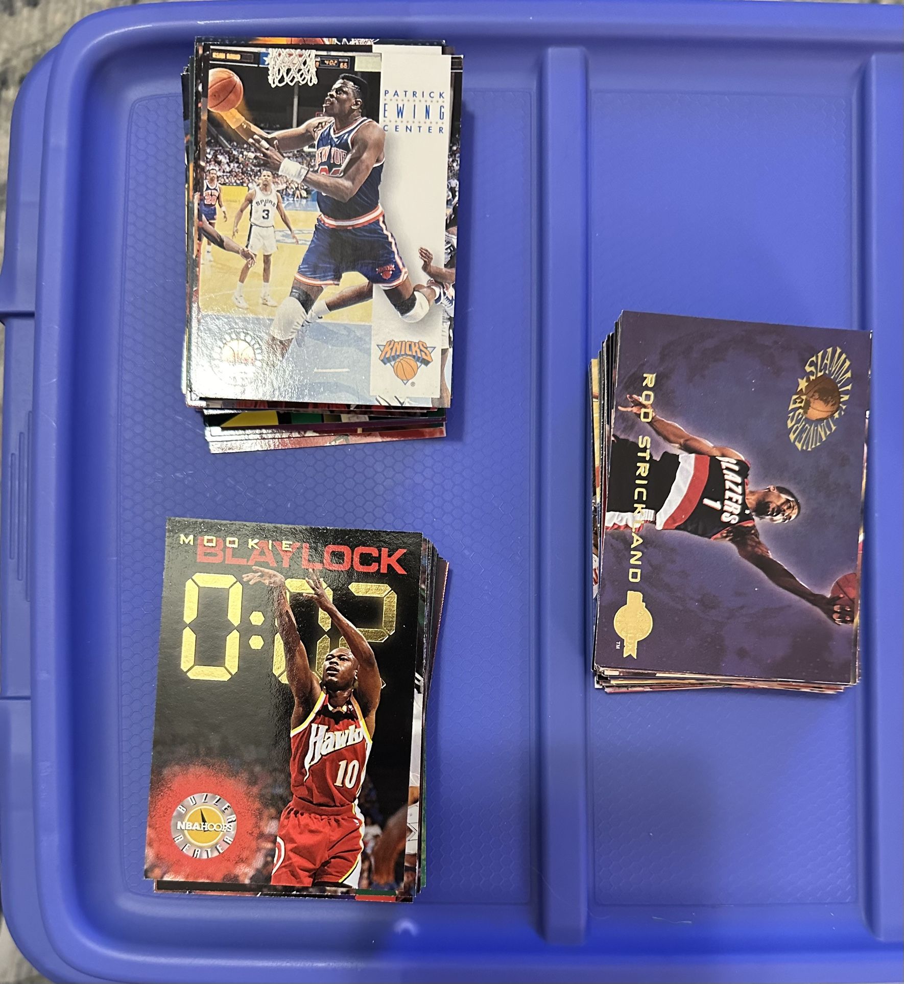 150 Basketball Cards From The 1990s