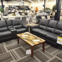 2pc Power Recliner Living Room Set 