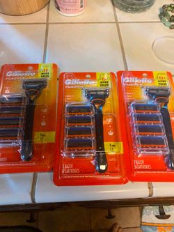 5 pack Gillette fusion 5 razors