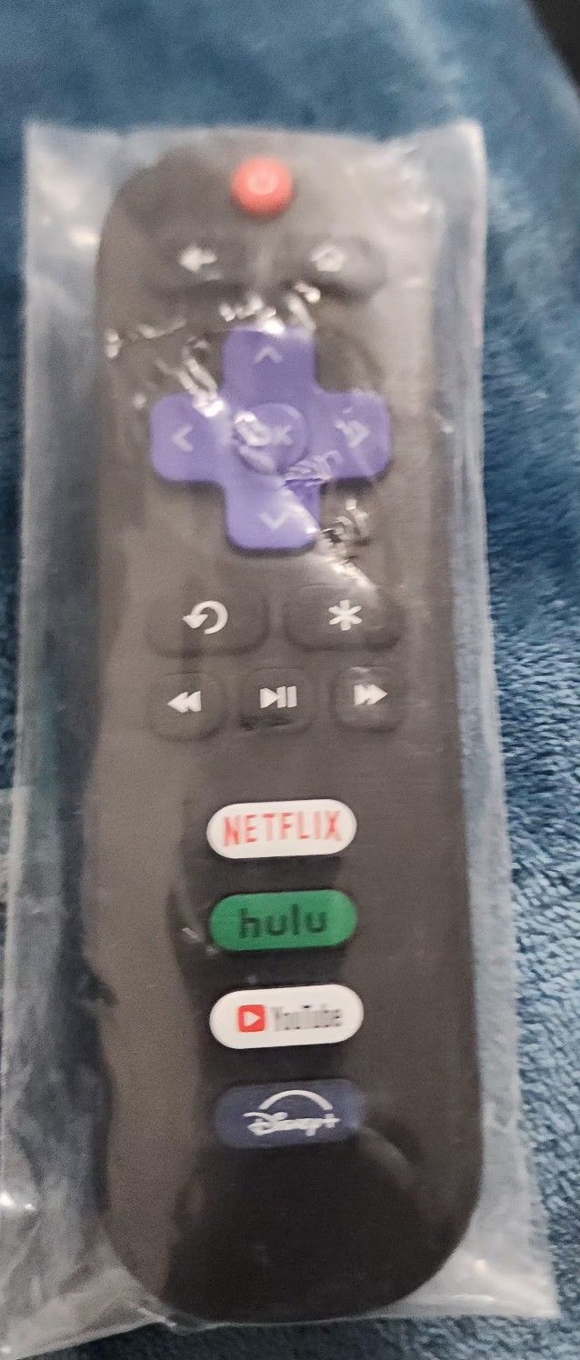 Original OEM TCL 21001-000109 TV Remote Control With Netflix Apple TV HBO Max
