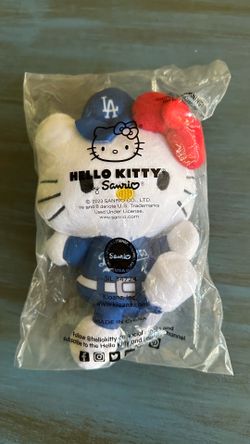 Hello Kitty by Sanrio x Dodgers Hello Kitty Night Plush