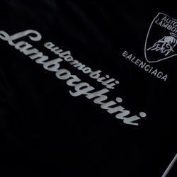 Balenciaga x Automobili Lamborghini oversized soccer T-shirt