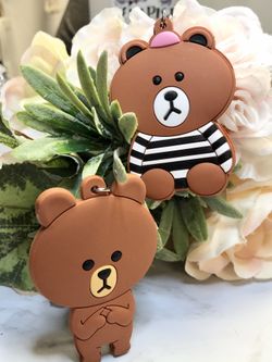 Cute Bear Keychains Silicone