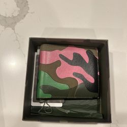 Valentino Garavani camouflage wallet