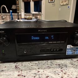 Denon Receiver + remote (works fine)