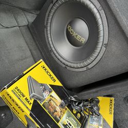 15 Kicker Comp Sub Woofer Speaker 🔊 