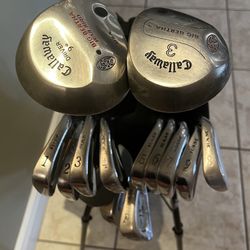 Full Set of Callaway and RAM Golf Clubs