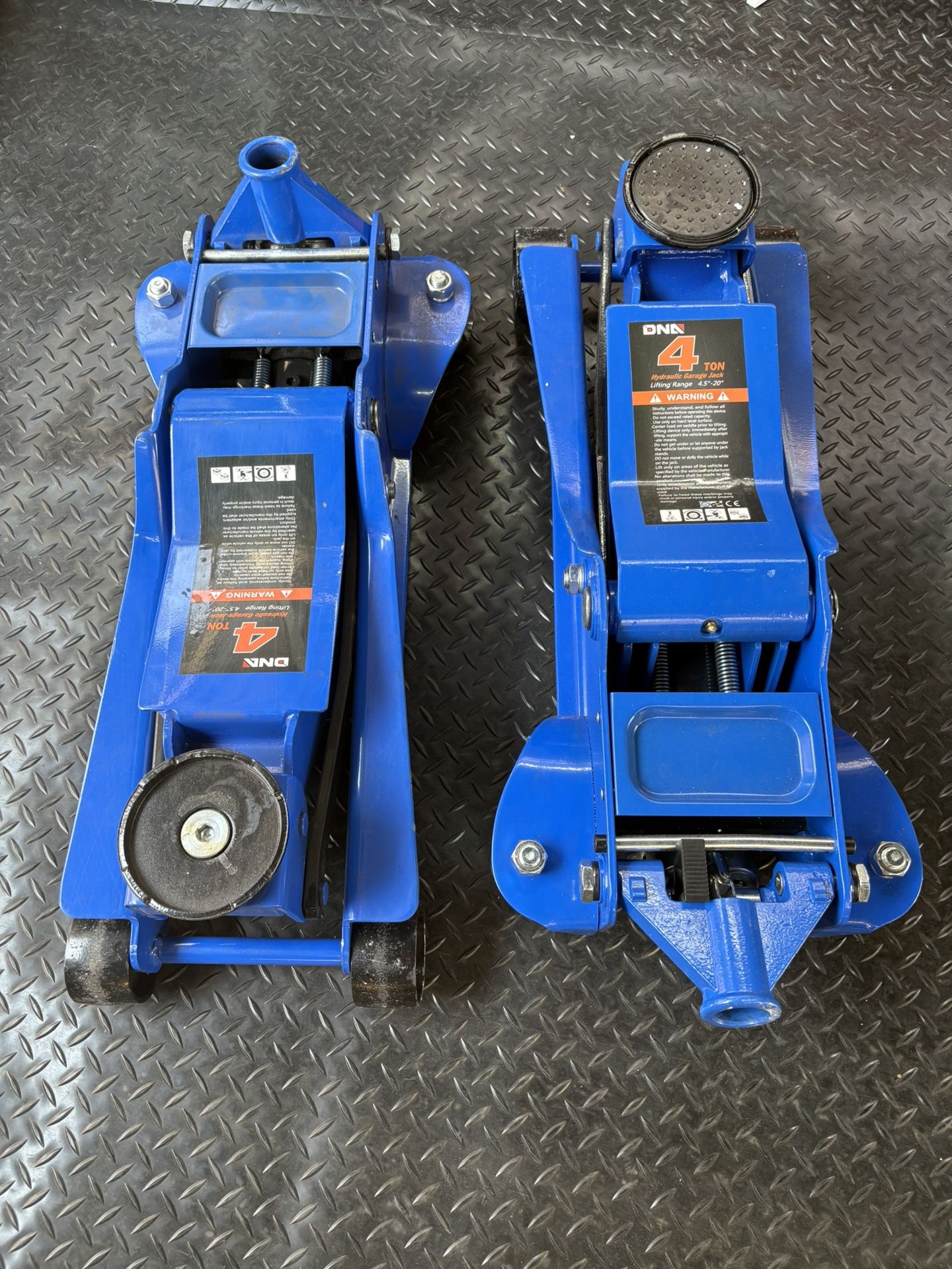 Missing Stick / Flat Palo 4 Ton Jack Heavy Duty Blue Each / Cada Uno 
