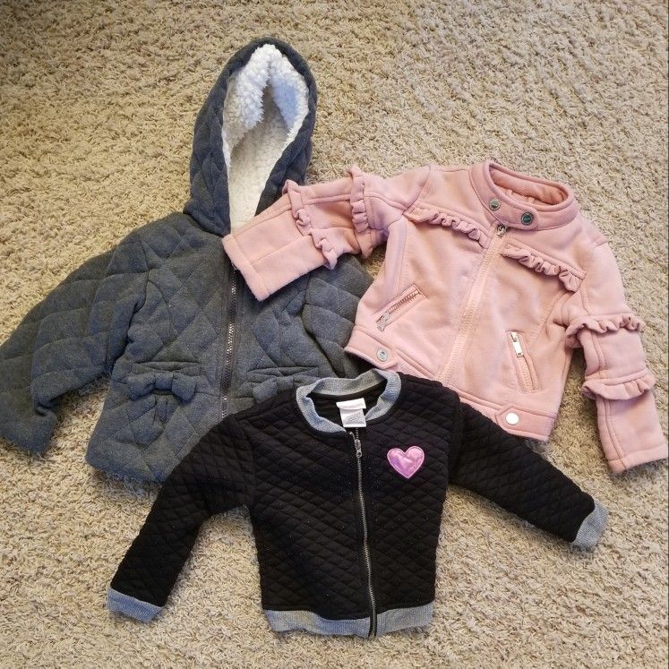 Girls 2T Jacket Lot