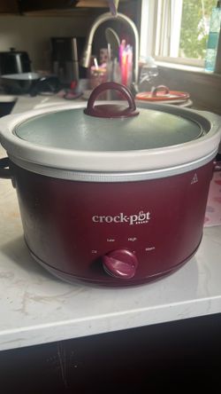 Red crockpot