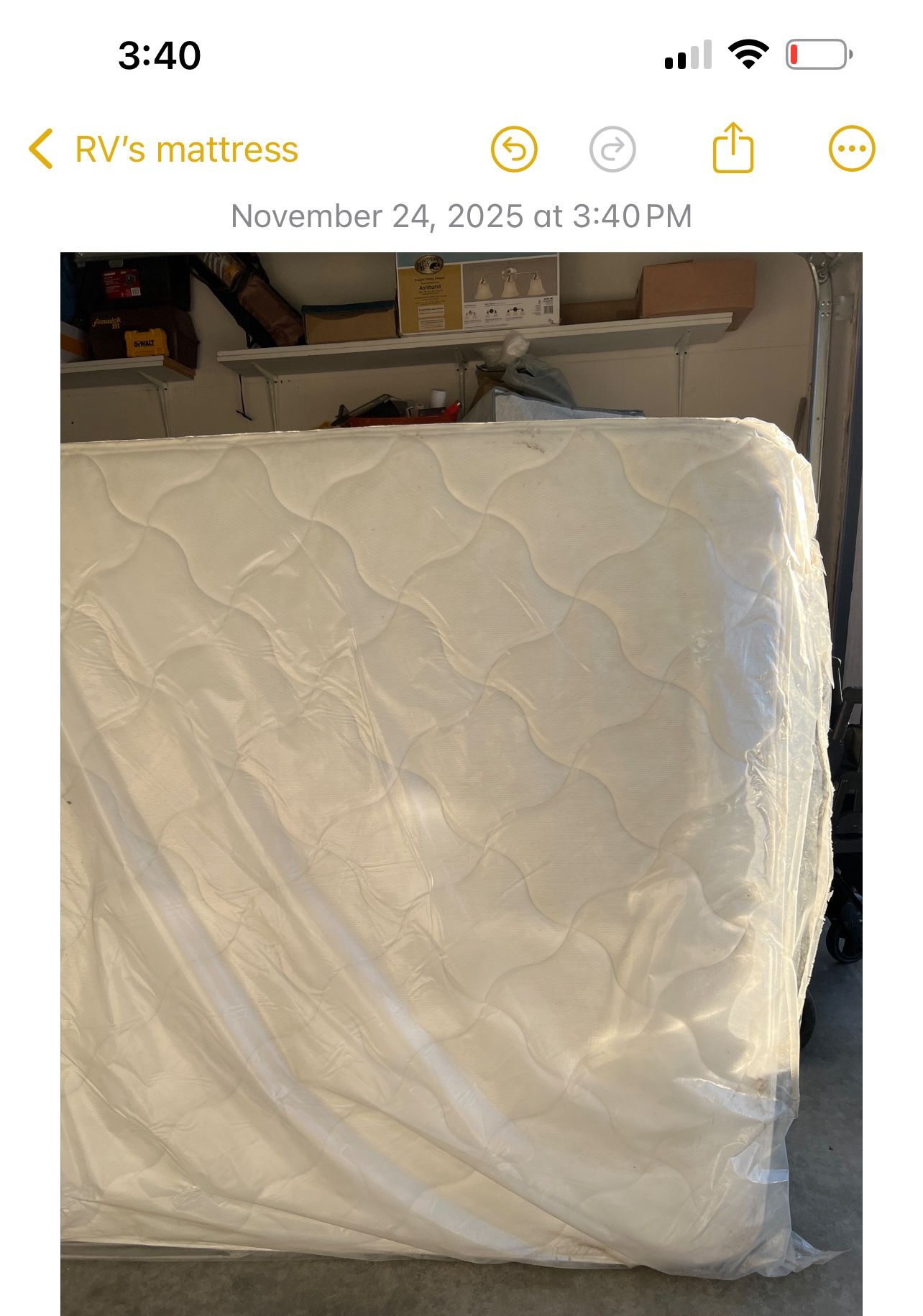 RV’s Mattress For Sale, Great Deal