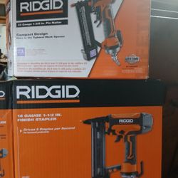18 gauge nail gun and 23 gauge nail gun