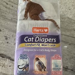 Cat Diapers - 12 count - Size Small 
