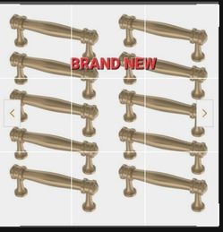 3 in. (76 mm) Champagne Bronze Cabinet Drawer Pull  (SET OF 20)