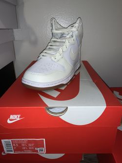 Nike Dunk High White/Gum Medium Sail Brown Size 8.5W