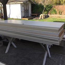 Free! 9  Hollow Core Interior Doors. Painted White. 