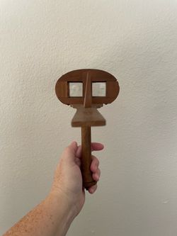 Wooden Stereoscope Viewer w/16 Cards
