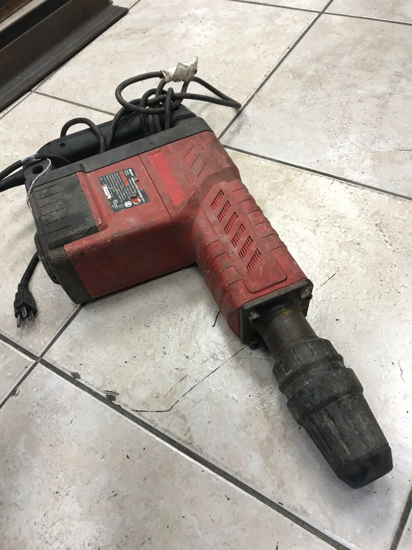 Bauer Demolition Hammer Model 1631EB for Sale in Pompano Beach, FL OfferUp