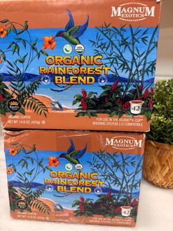 Magnum Exotics Organic Rainforest Blend K-Cups 42ct