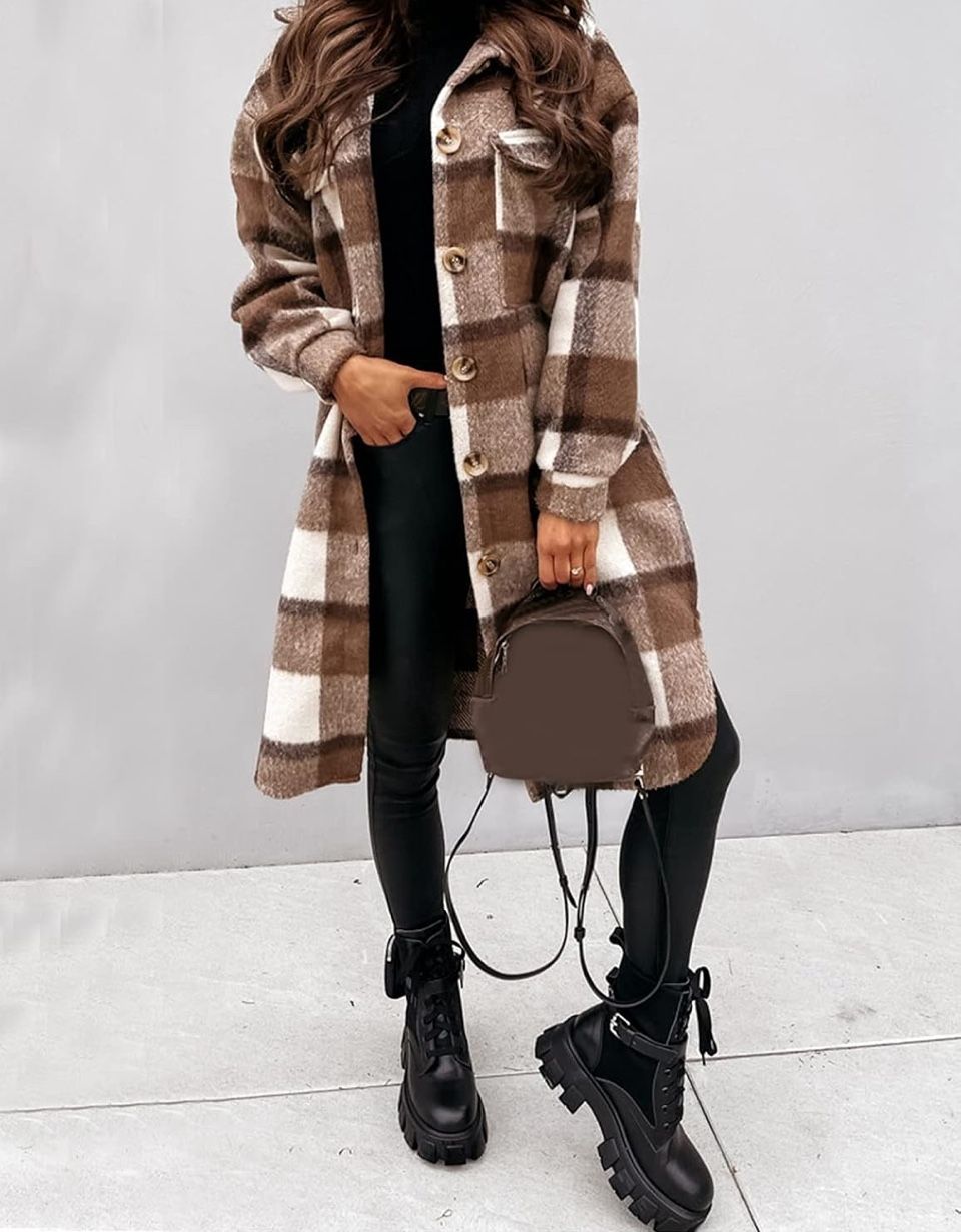 New FLANNEL COAT