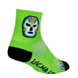 Sock Guy SGX Luchador 4” Cycling Socks New!