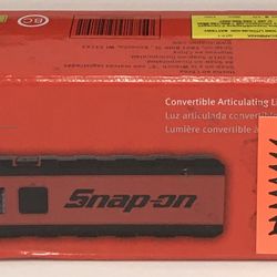 Snap On ECARB042A  400 Lumens LED Convertible Articulating Light Rechargeable New 