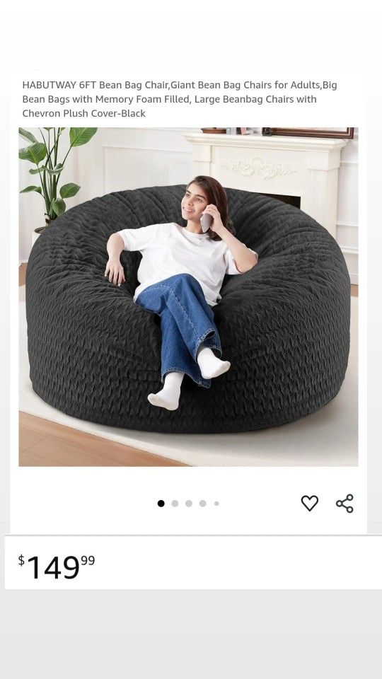 6ft Bean Bag