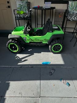 Power wheel jeep