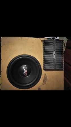 Sub and amp