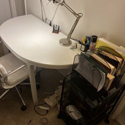 Desk With Office Chair 