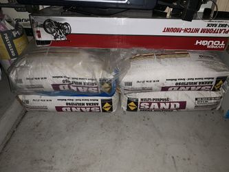 Two  bags of multipurpose Sand