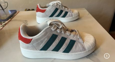 Adidas Superstar XLG Collegiate size 6 sneakers